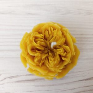 🌹 Rose Beeswax Candle 